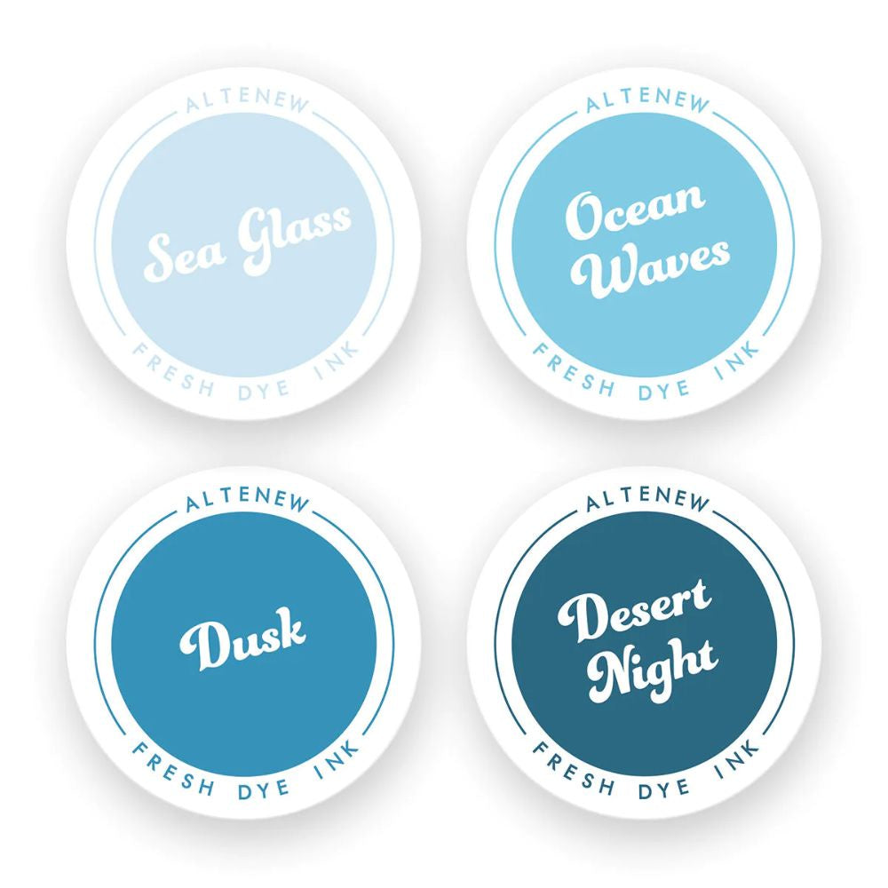 Altenew Cool Summer Night Fresh Dye Ink (Round)