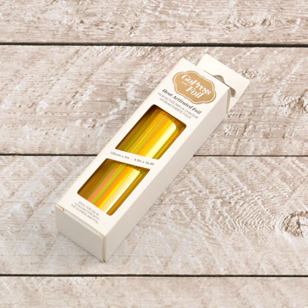Couture Creations Foil - Gold (Iridescent Finish) - Heat activated
