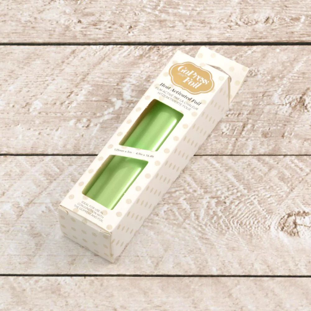 Couture Creations Foil - Green (Light Mirror Finish) - 125mm x 5m | 4.9in x 16.4ft