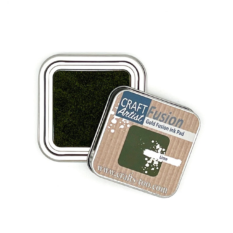 Craft Artist Gold Fusion Ink Pads-Lime