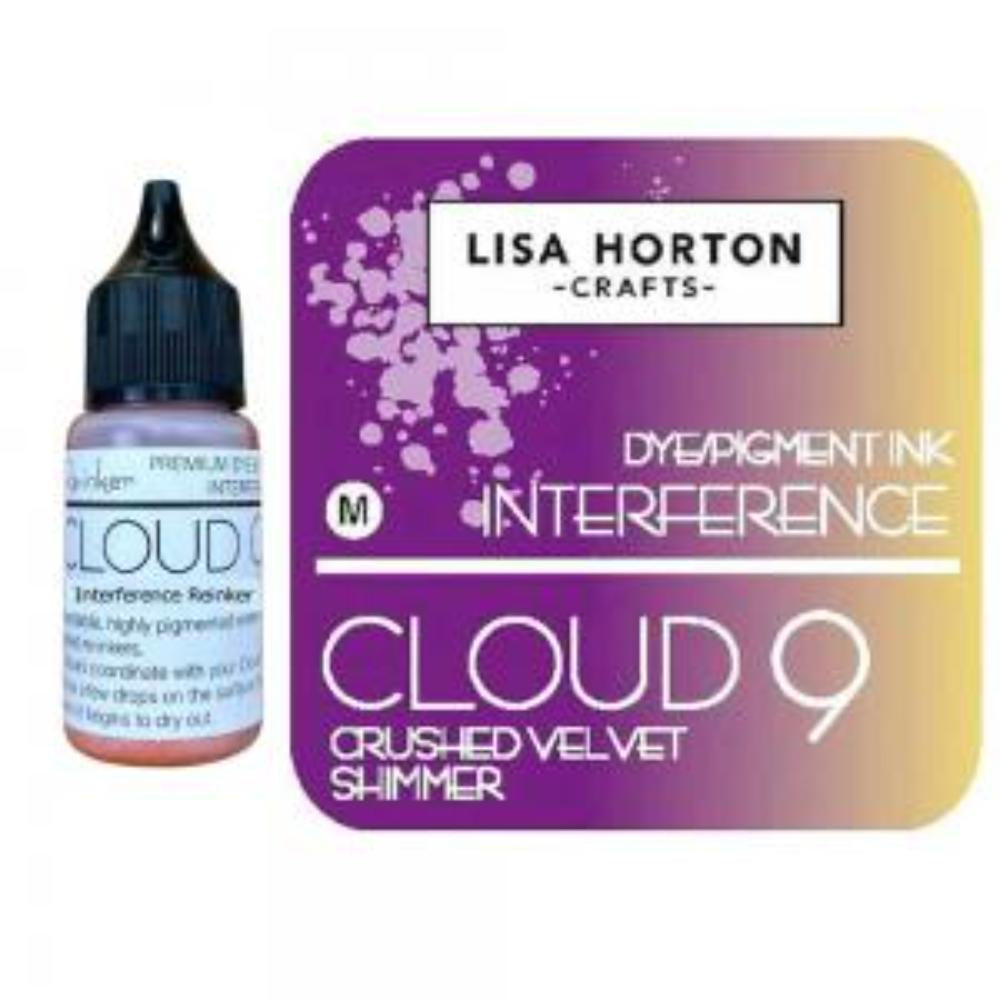 Lisa Horton Crafts Interference Ink - Reinkers - Crushed Velvet Shimmer