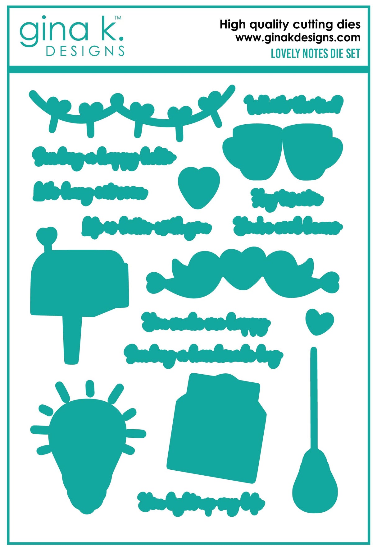 Gina K Designs Bundle- Lovely Notes