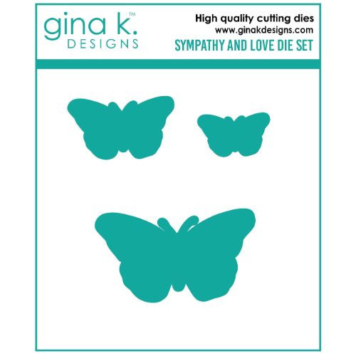 Gina K Designs DIE- Sympathy and Love Retired