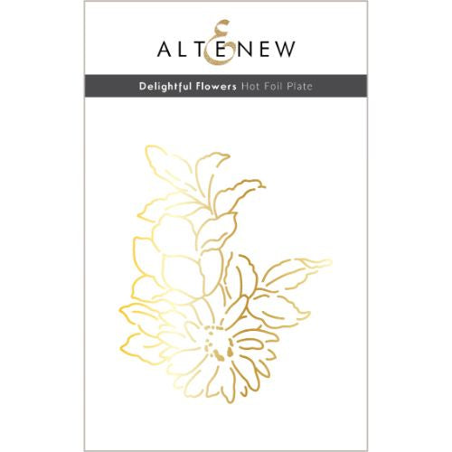 Altenew Delightful Flowers Hot Foil Plate