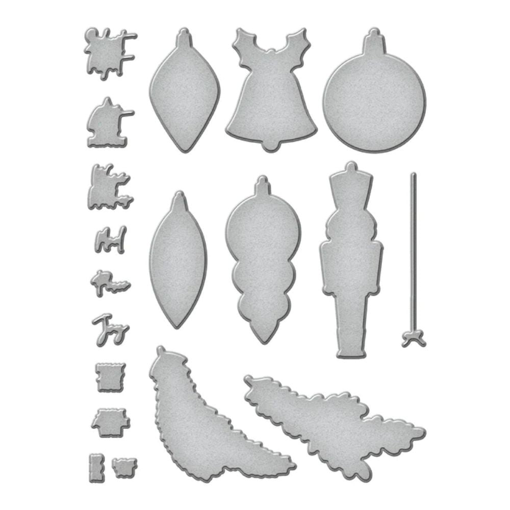 Spellbinders folk art ornaments Stamp & Die Bundle by Simon Hurley create