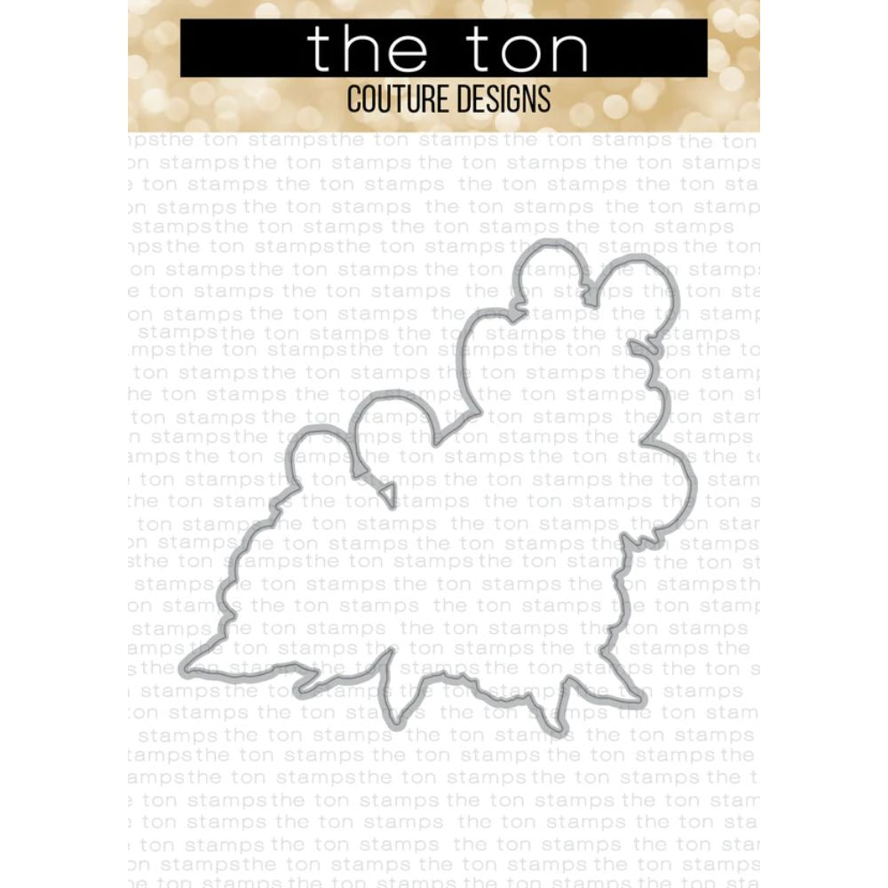 The Ton Stamps Fairest Peonies Cluster Coordinating Die