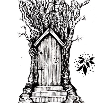 Lavinia Stamps Fairy Door Stamp LAV141