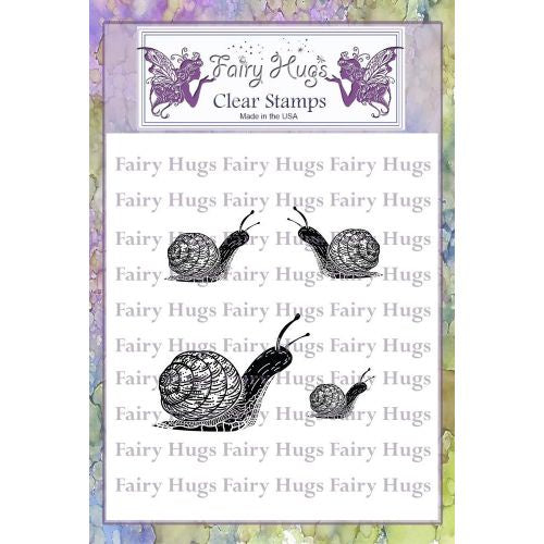 Fairy Hugs Stamps - Snail Family
