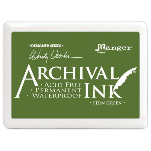 Wendy Vecchi Designer Series Archival Ink Pad #3 Fern Green