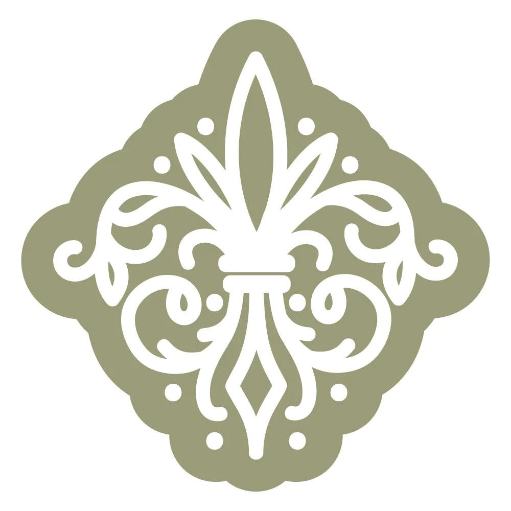 Honey Bee Stamps Fleur-de-Lis - Wax Stamper