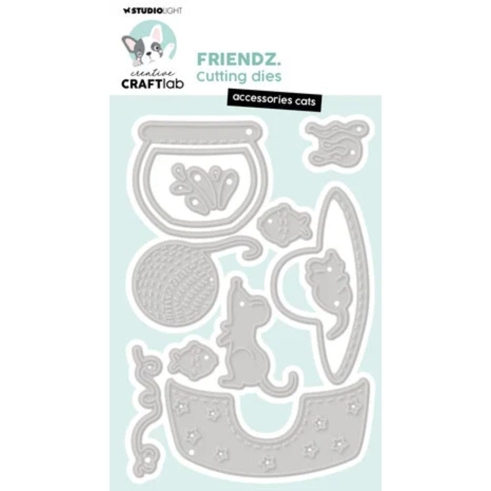 Creative Craftlab Friendz Cutting Dies Accessoires Cats (CCL-FR-CD742)