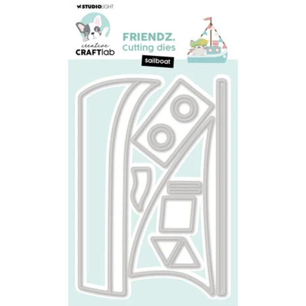 Creative Craftlab Friendz Cutting Dies Sailboat (CCL-FR-CD743)