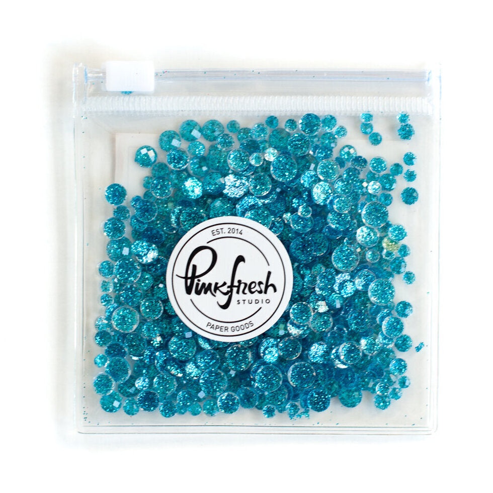 Pinkfresh Studio Glitter Drops: Lagoon