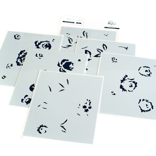 Pinkfresh Studio Grant Yourself Grace stamp/die/stencil Bundle Retired