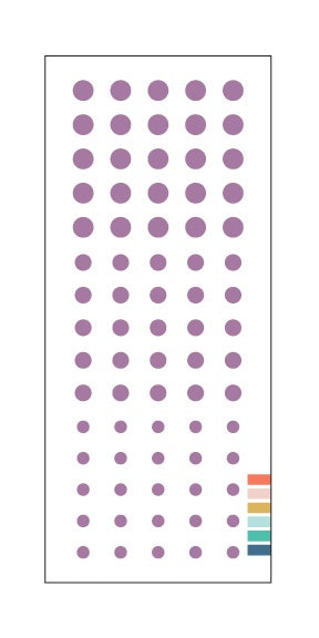 Concord & 9th ENAMEL DOTS: Grape Soda