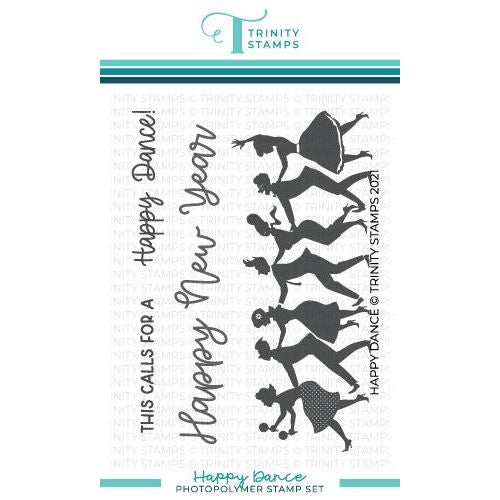 Trinity Stamps Happy Dance 4x6 Stamp Set