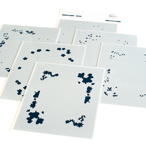 Pinkfresh Studio In My Heart stamp/die/ Stencil Bundle