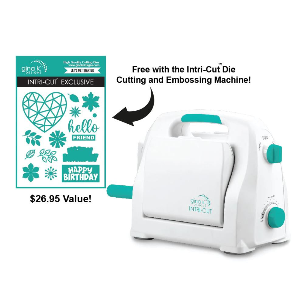 Gina K Designs Intri-Cut Die Cutting Machine postage as per actual