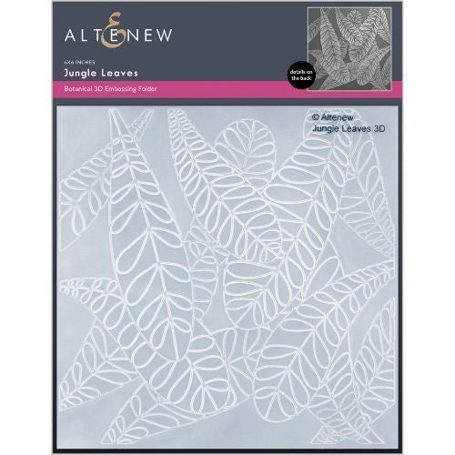Altenew Jungle Leaves 3D Embossing Folder