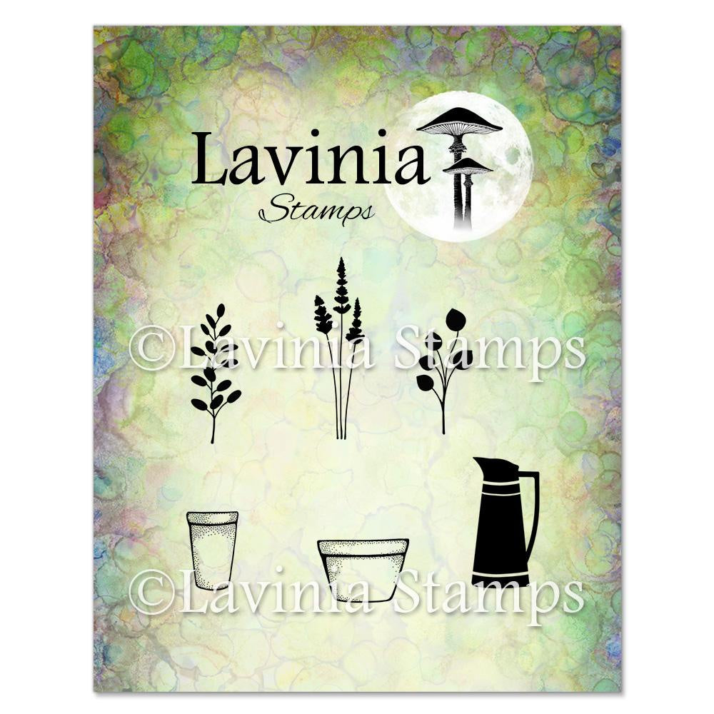 Lavinia Stamps Flower Pots Stamps LAV826