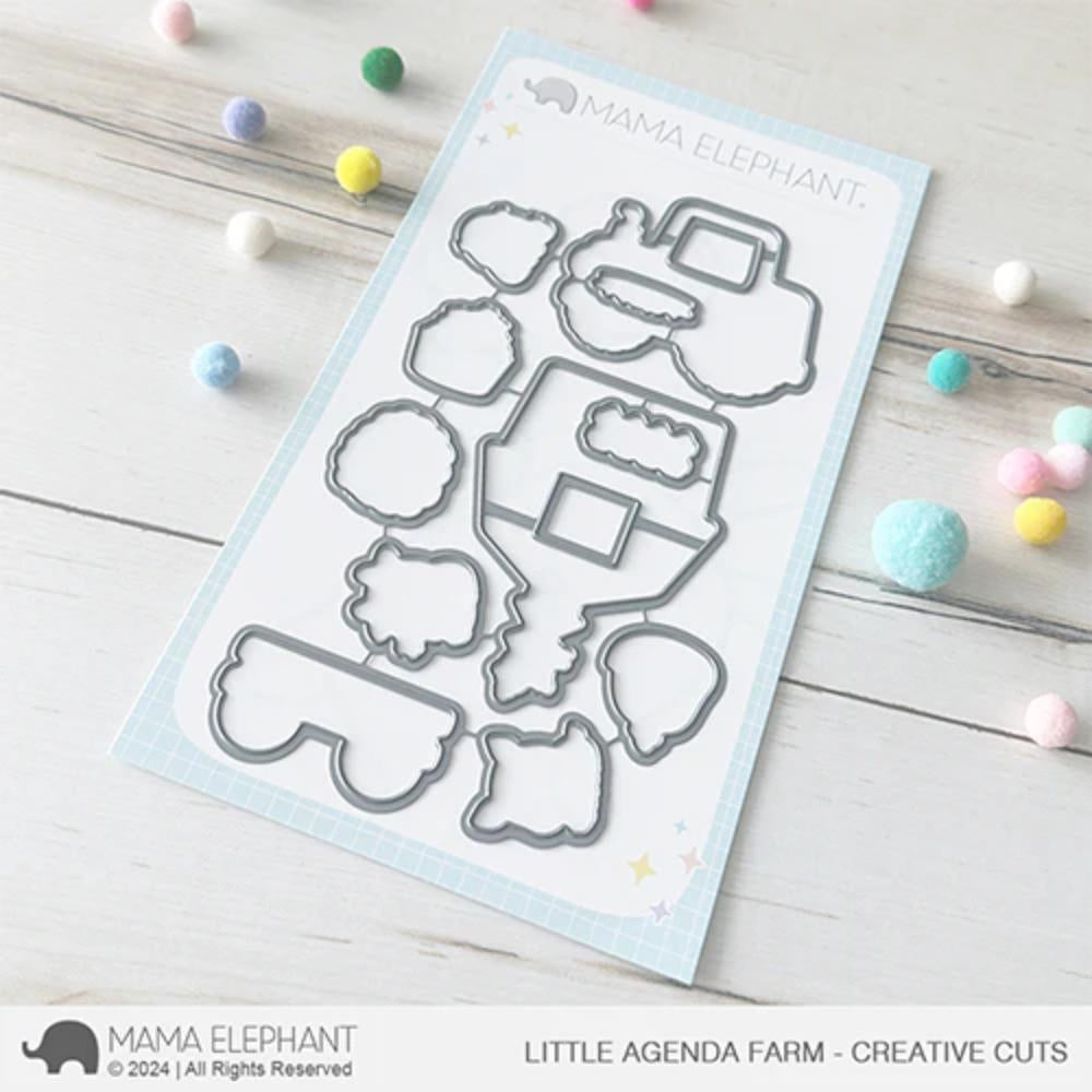 Mama Elephant Little Agenda Farm - Creative Cuts