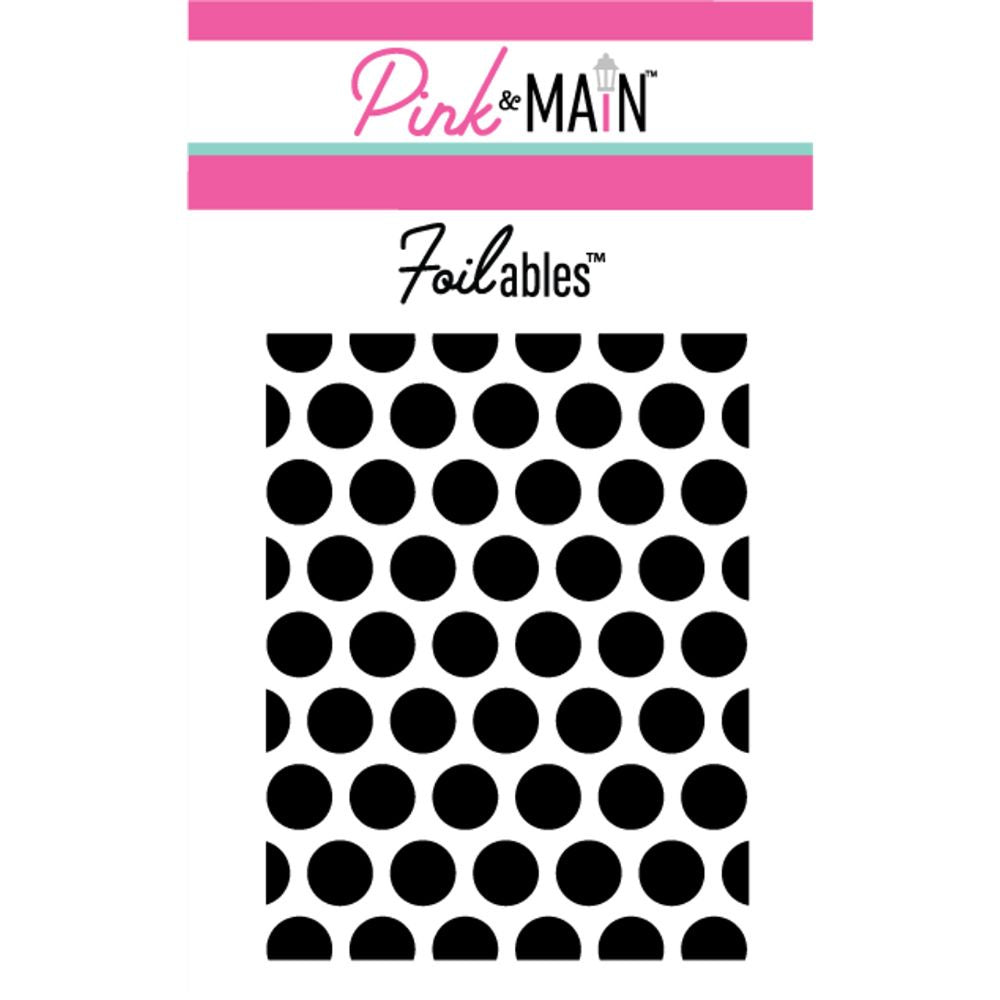 Pink & Main Large Dots Foilable Panels