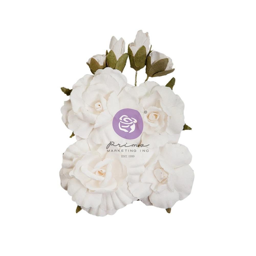 Prima Marketing Sharon Ziv Paper Flowers Lily White