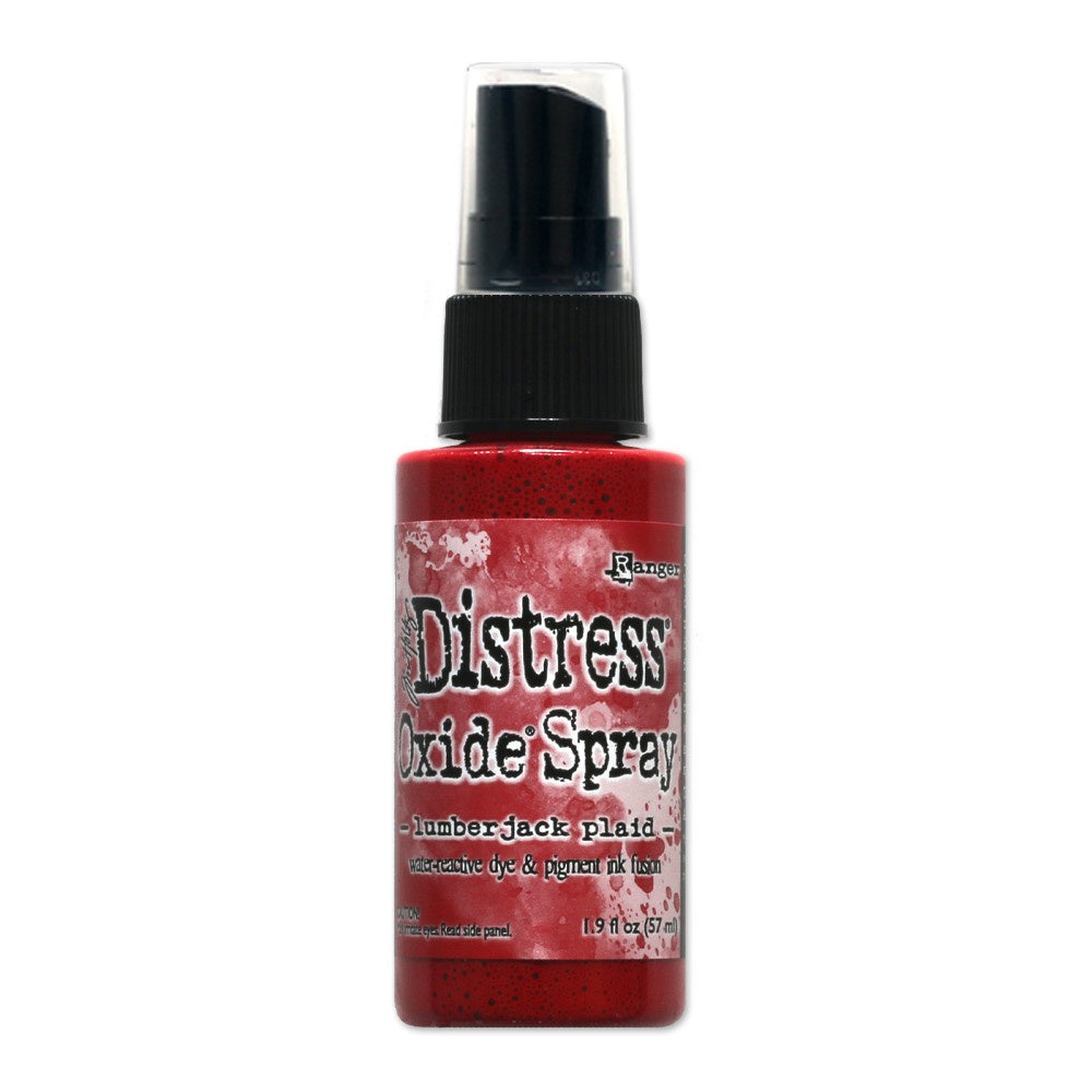 Tim Holtz Distress Oxide Spray LUMBERJACK PLAID October 2022 Ranger tso82415