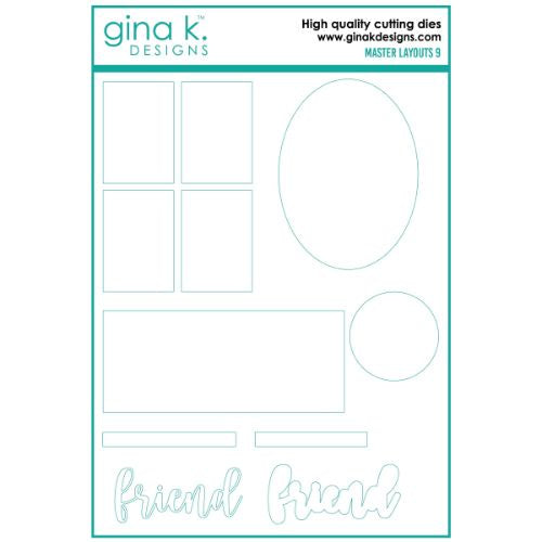 Gina K Designs DIE- Master Layouts 09