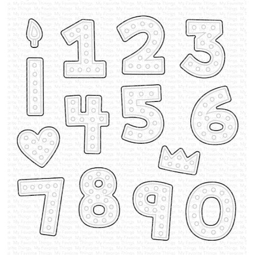 Die-namics MSTN Hip Hip Yay Numbers