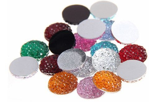Auzz Trinklets rhinestone coloured Gem 12mm 40 pcs / pack