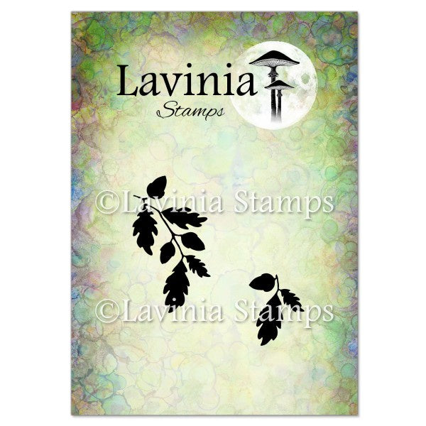 Lavinia Stamps Oak Leaf Flourish Stamp LAV760