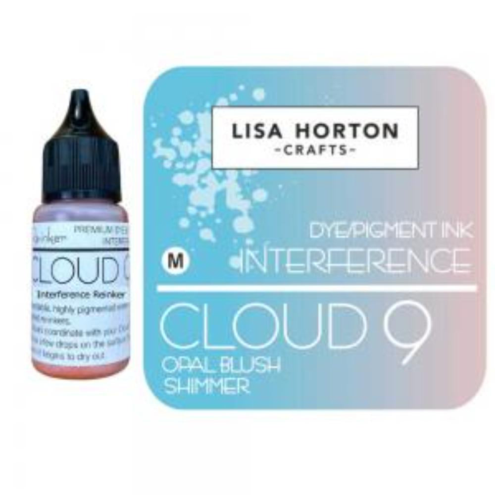 Lisa Horton Crafts Interference Ink - Reinkers - Opal Blush Shimmer