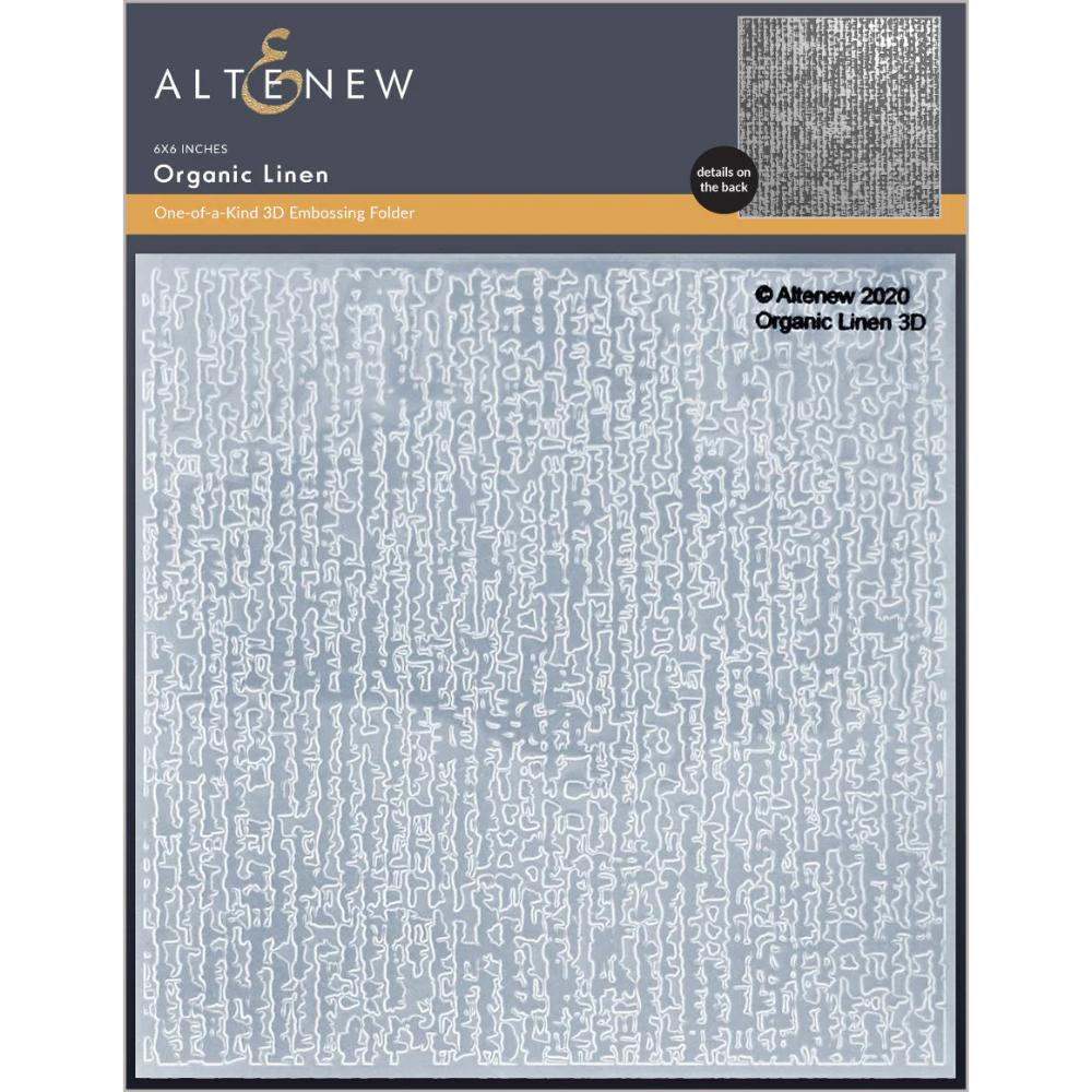 Altenew Organic Linen 3D Embossing Folder