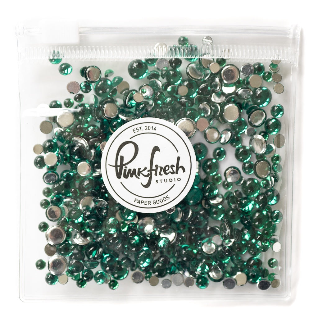 Pinkfresh Studio Clear Drops: Emerald City - Auzz Trinklets N Krafts