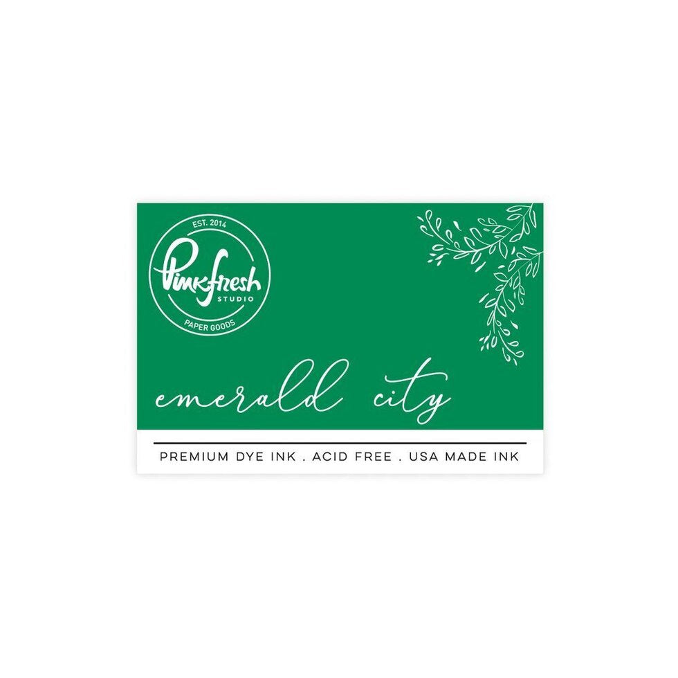 Pinkfresh Studio Premium Dye ink Pad : Emerald city