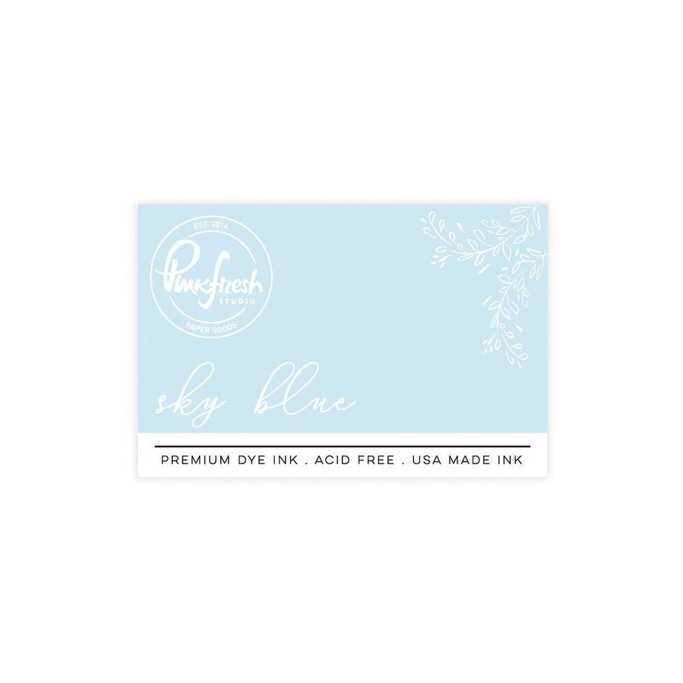 Pinkfresh Studio Premium Dye ink Pad : Sky blue
