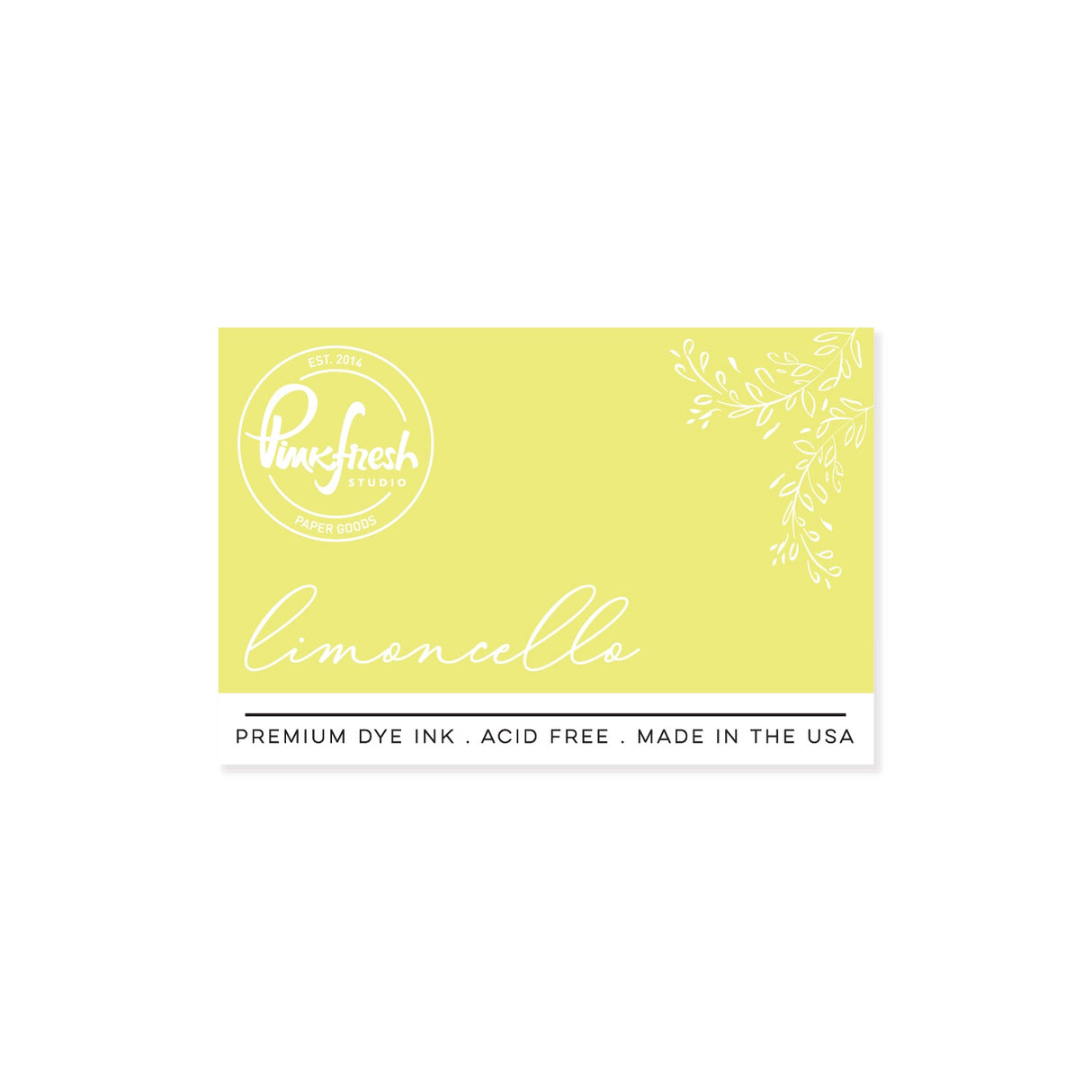 Pinkfresh Studio Premium Dye ink Pad : Limoncello