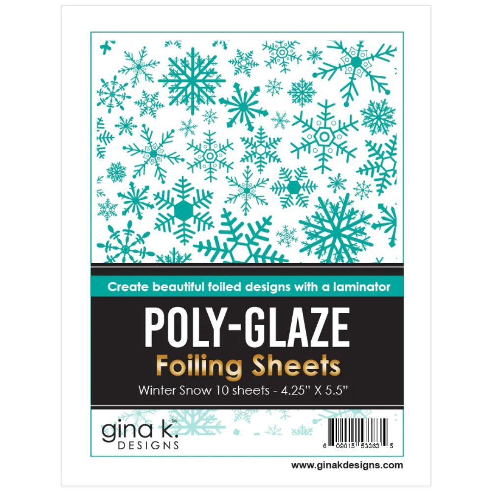 Gina K Designs *POLY-GLAZE- Winter Snow