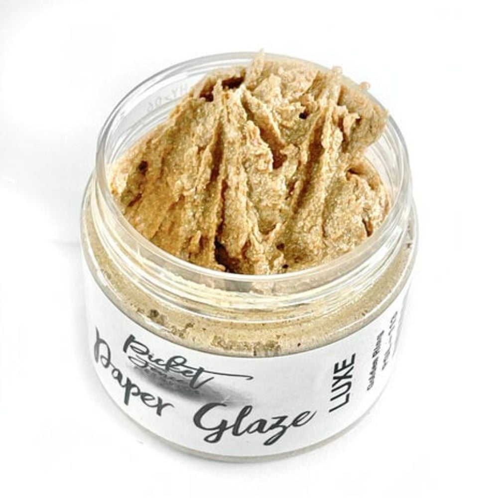 Picket Fence Studios Paper Glaze Luxe Golden Ring 2 oz (PGL-113)