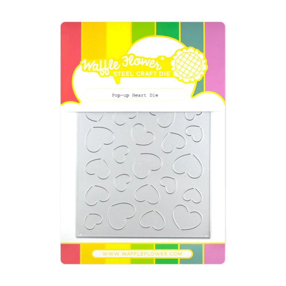 Waffle Flower Craft Pop-up Heart Die