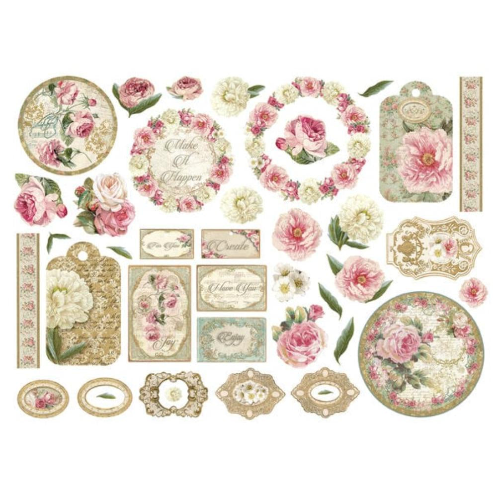 Stamperia Die cuts assorted - Precious