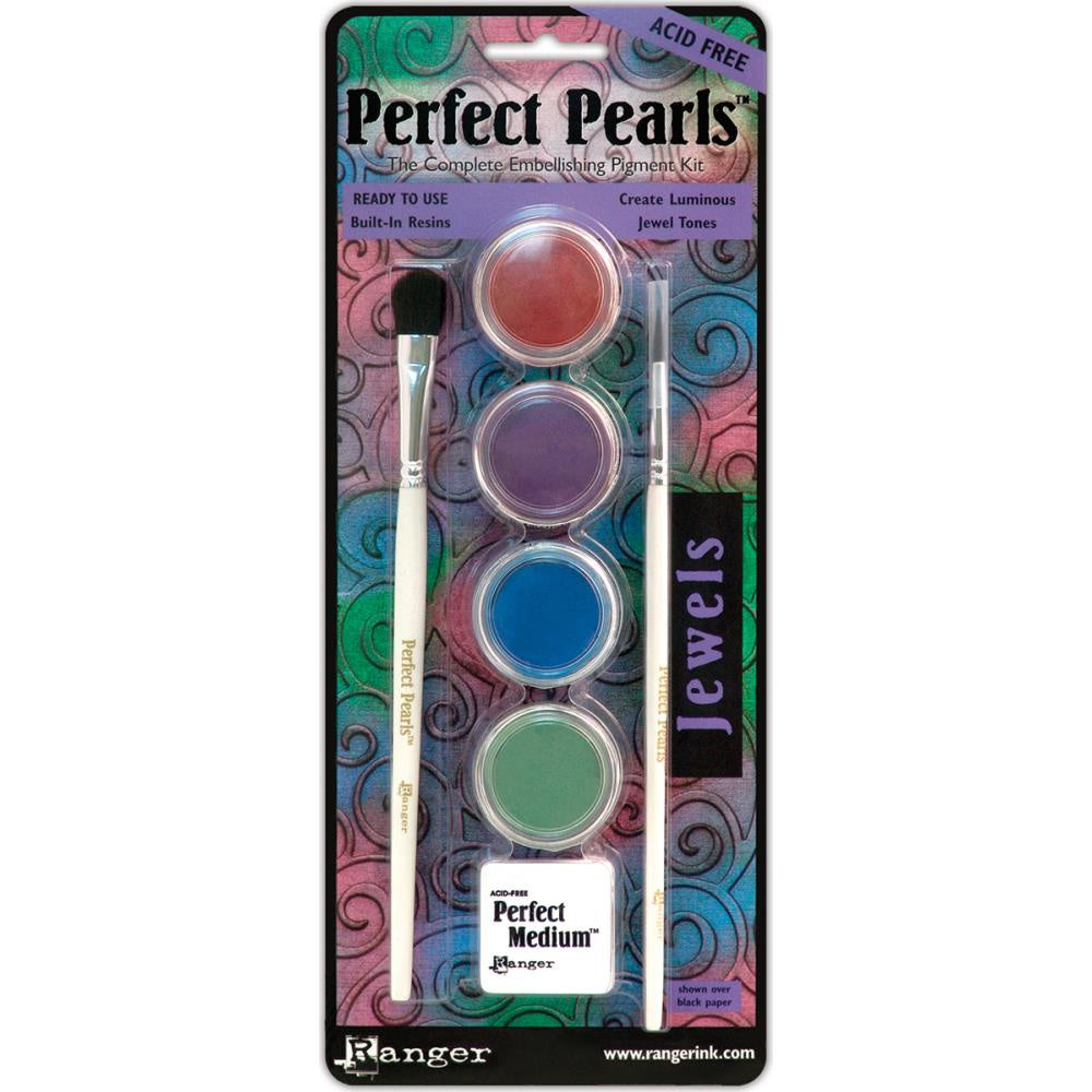 Ranger Perfect Pearls Pigment Powder Kit Jewels