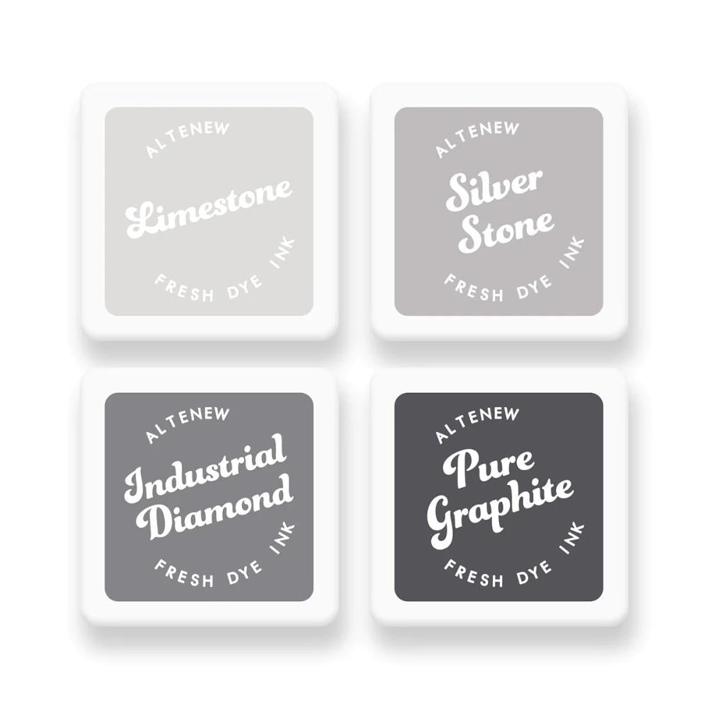 Altenew Rock Collection Fresh Dye Ink Mini Cube Set