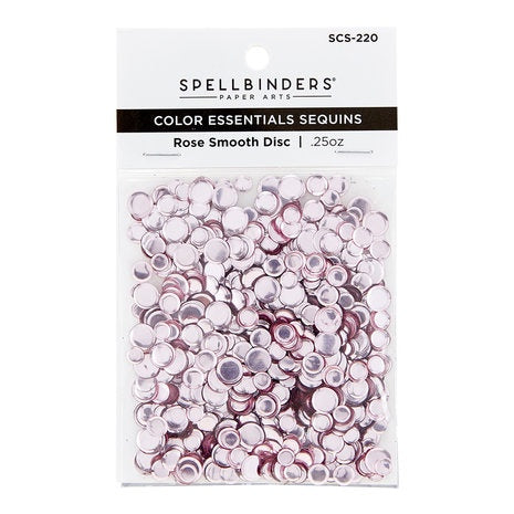 Spellbinders Rose Smooth Discs Sequins (SCS-220)