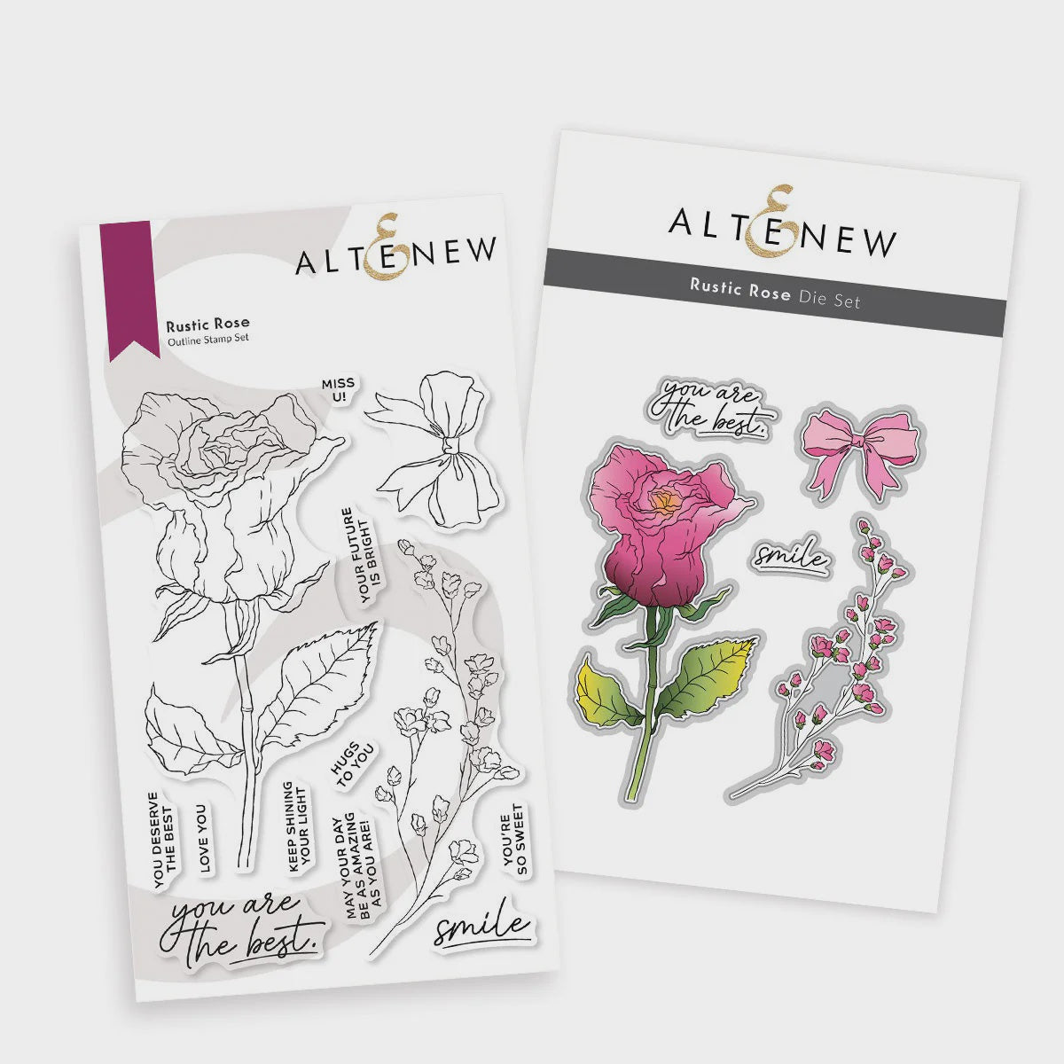 Altenew Rustic Rose - Complete bundle