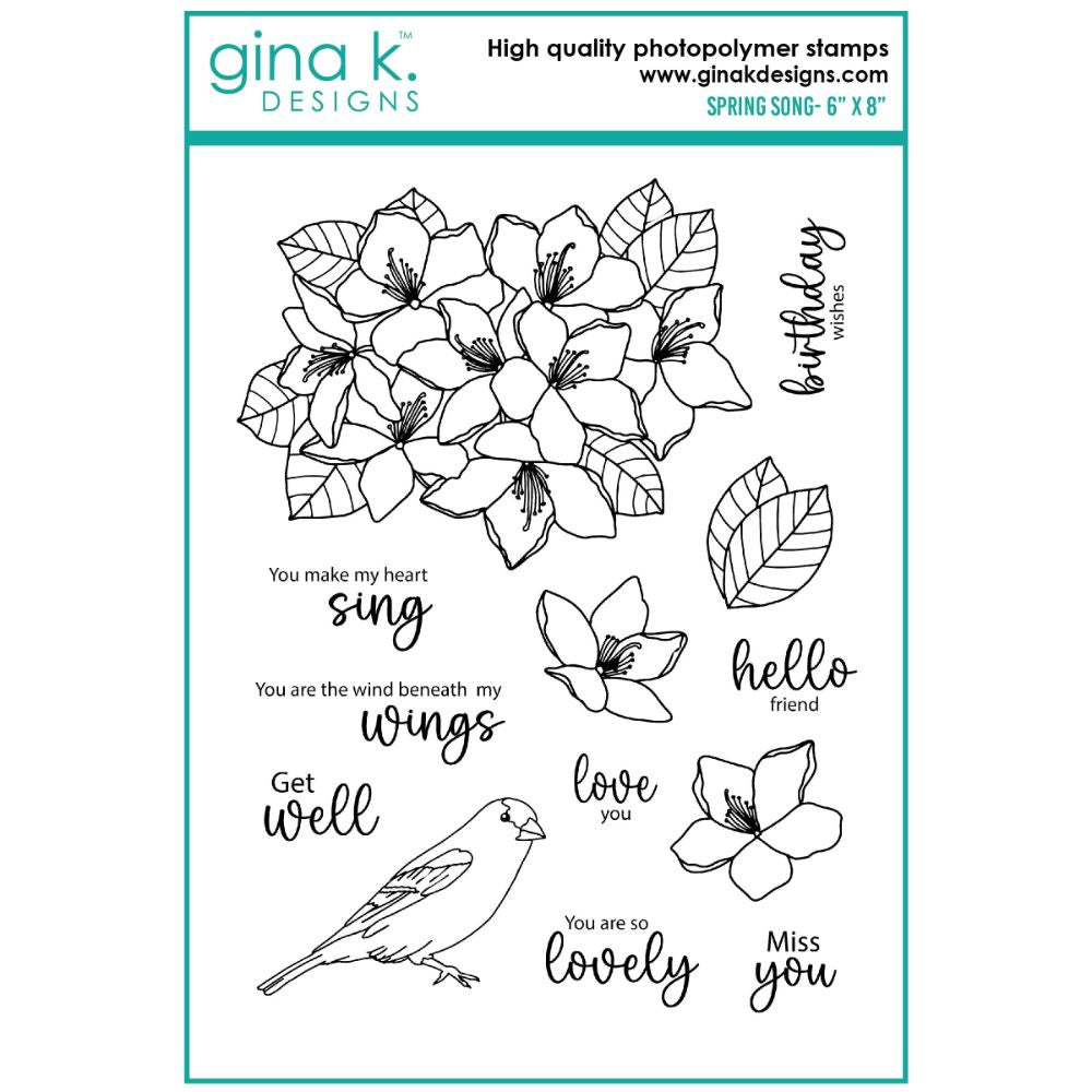 Gina K Designs Bundle - Spring Song Retired