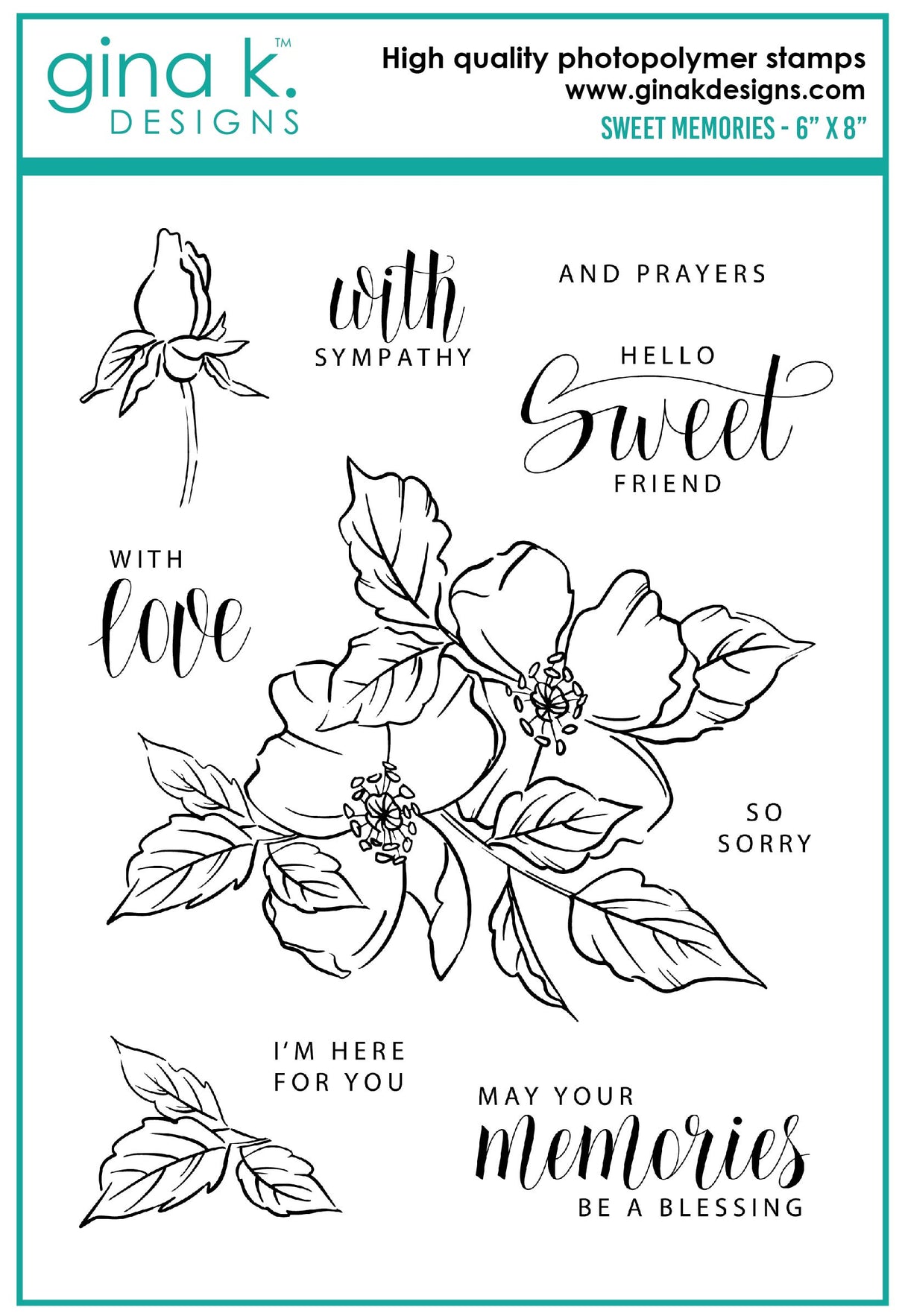 Gina K Designs Bundle- Sweet Memories Retired