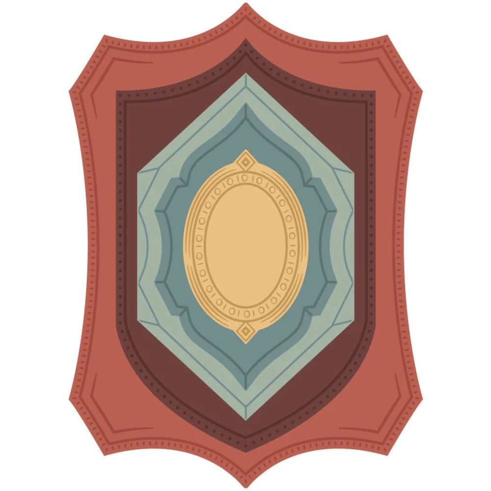 Honey Bee Stamps Shield Layering Frames - Honey Cuts