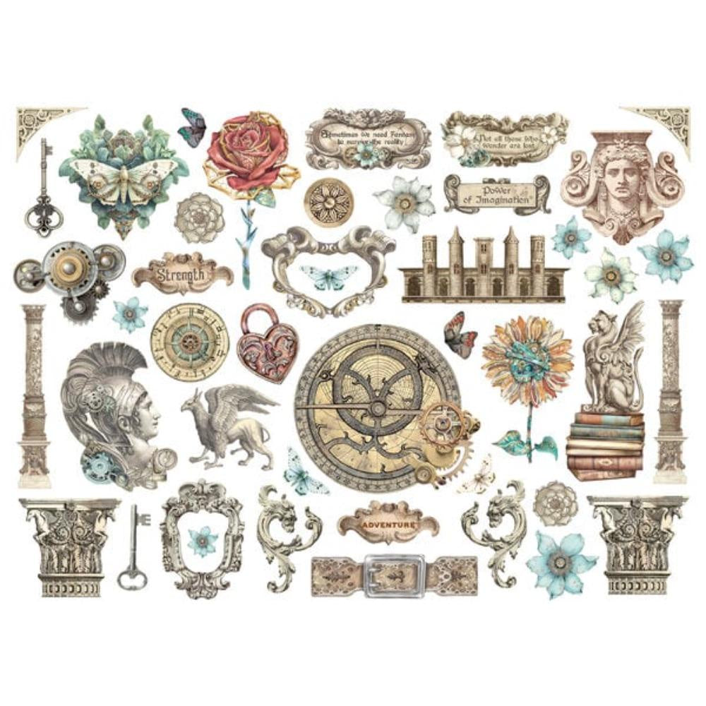 Stamperia Die cuts assorted - Sir Vagabond in Fantasy World